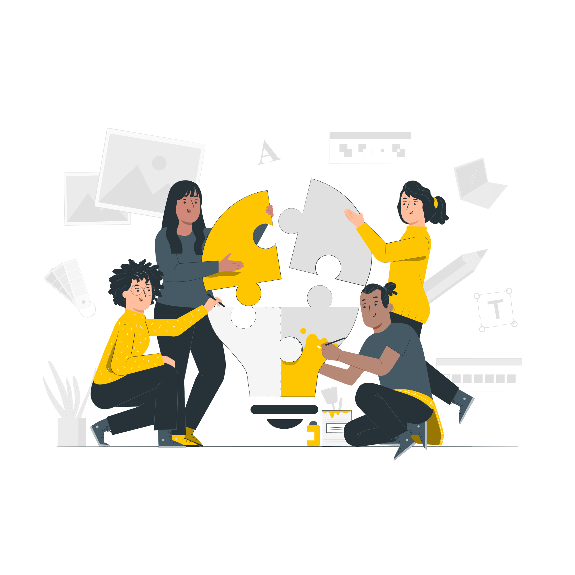 Illustration der Finanzbildung